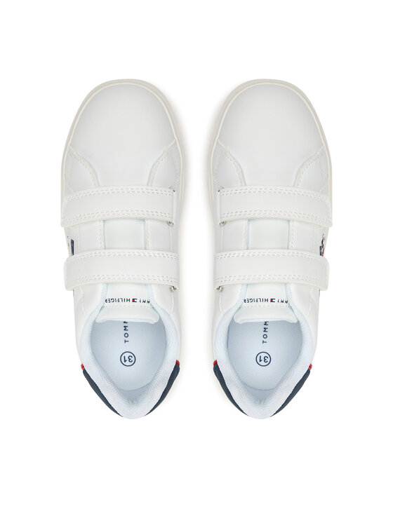 Tommy Hilfiger Sneakersy Tommy Hilfiger Hector T1X9-35320-1355 S Biały