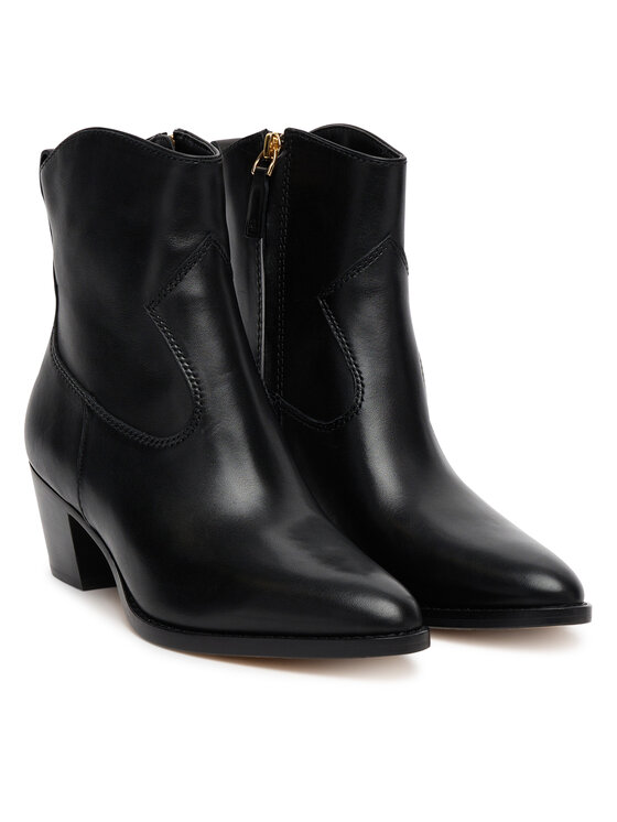 LAUREN RALPH LAUREN Členková obuv LAUREN RALPH LAUREN 802967822001 Čierna