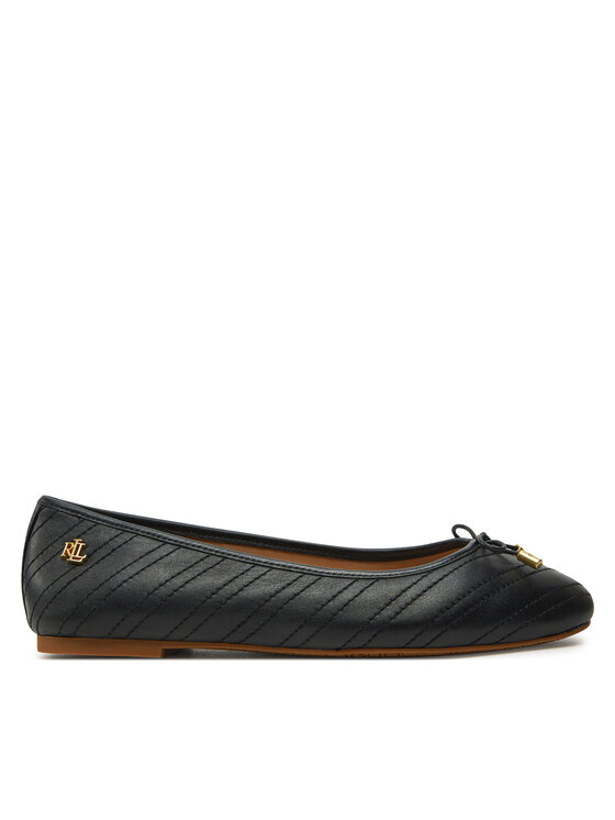 LAUREN RALPH LAUREN Baleriny LAUREN RALPH LAUREN Jayna 802951489001 Czarny