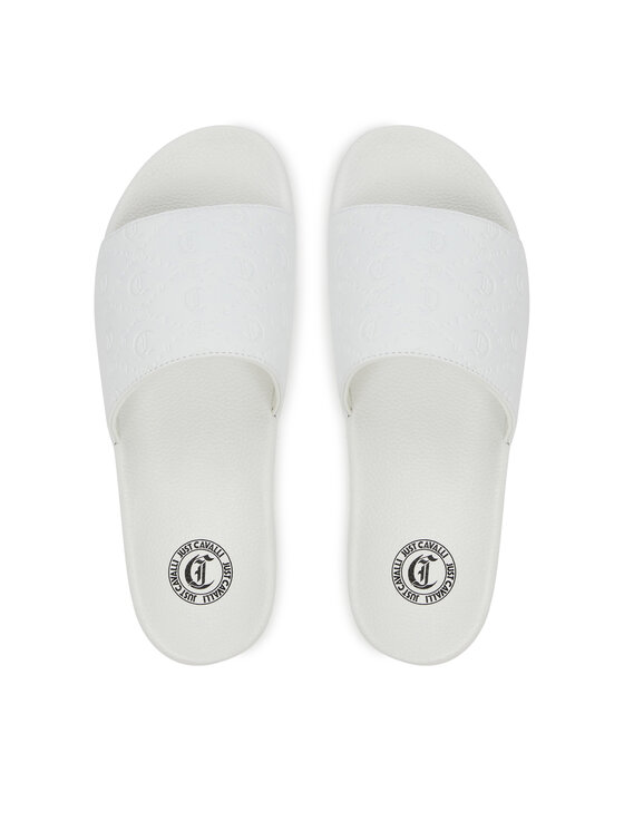 Just Cavalli Шльопанці Just Cavalli 78QA3SZ5 ZSC31 Білий