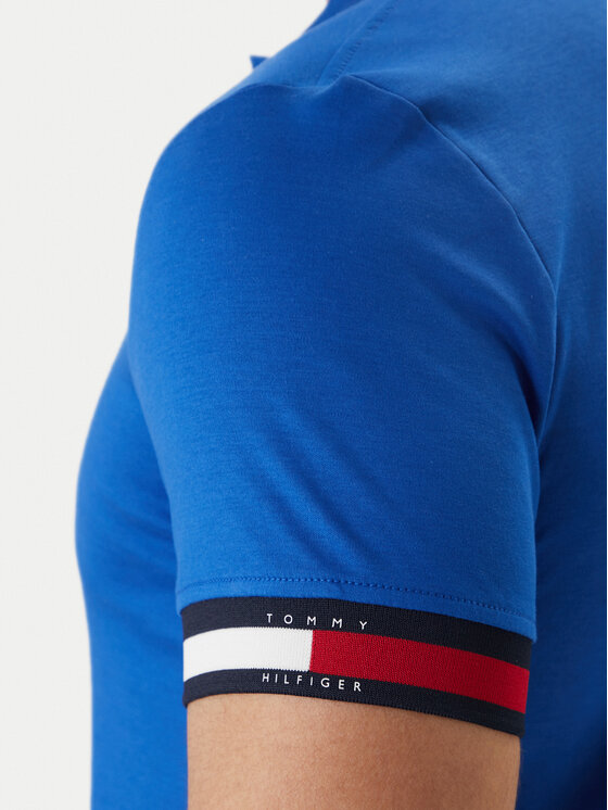Tommy Hilfiger Tommy Hilfiger Polo MW0MW42743 Azul Slim Fit