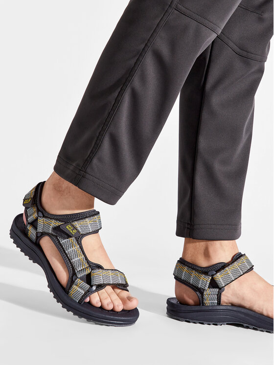 Jack Wolfskin Σανδάλια Jack Wolfskin Wave Breaker M 4052011 Γκρι