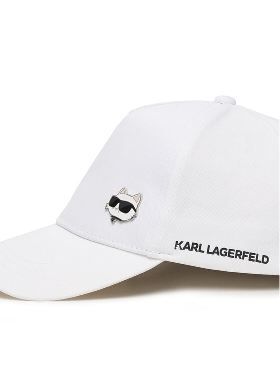Karl Lagerfeld Kids Šiltovka Karl Lagerfeld Kids Z31196 M Biela