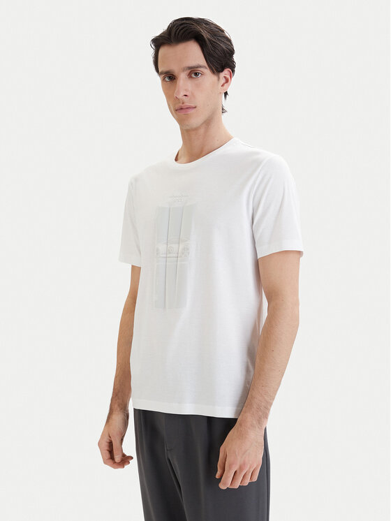 BOSS BOSS Camiseta PS Spirit70 Grx 50559811 Blanco Regular Fit