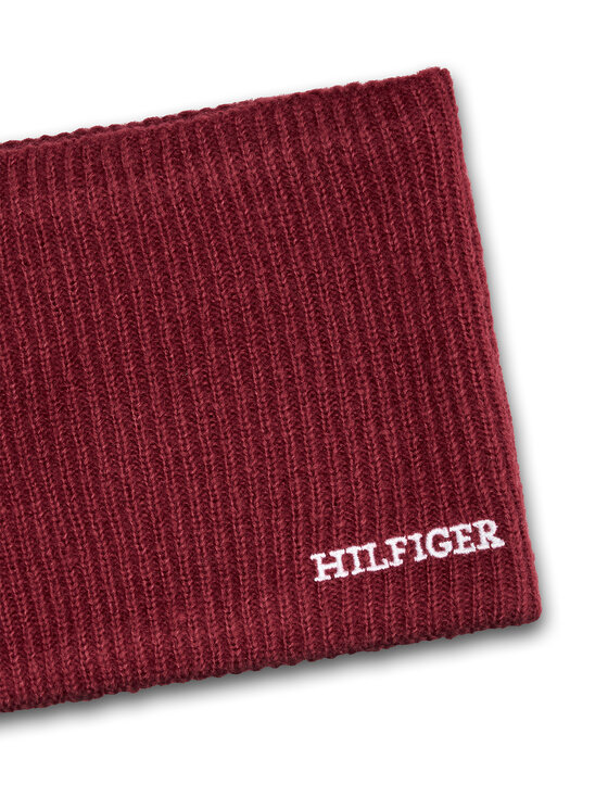 Tommy Hilfiger Set kapa i okrugli šal Tommy Hilfiger AU0AU01938 Crvena