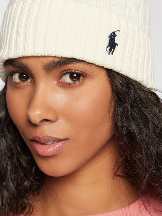 Polo Ralph Lauren Czapka Polo Ralph Lauren 455888196001 Beżowy