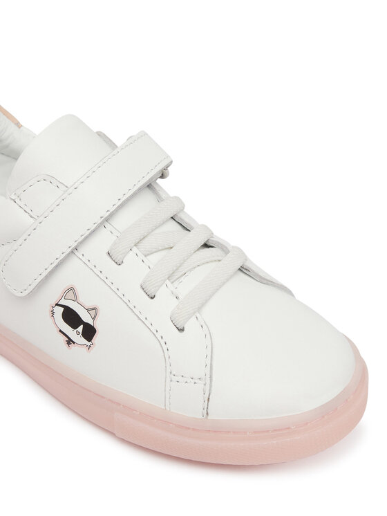 KARL LAGERFELD Sneakersy KARL LAGERFELD Z31184 S Biela