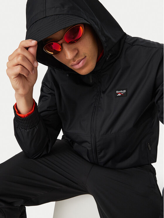 Reebok Reebok Μπουφάν μεταβατικό Nacek RK25719CCM Μαύρο Regular Fit