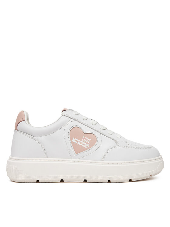 LOVE MOSCHINO Снікерcи LOVE MOSCHINO JA15154G1MIA110B Білий