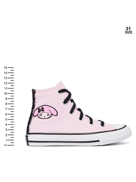 Converse Trampki Converse Chuck Taylor All Star Hi X My Melody Kuromi A21838C Różowy jasny