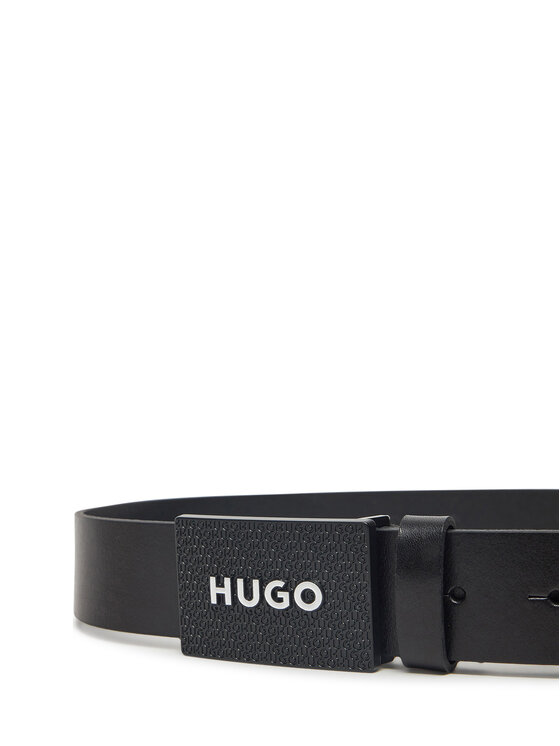 HUGO Чоловічий ремінь HUGO 50536879 Чорний