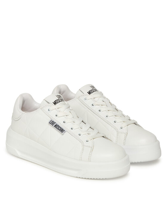 LOVE MOSCHINO Снікерcи LOVE MOSCHINO JA15335G0NIEC10A Білий