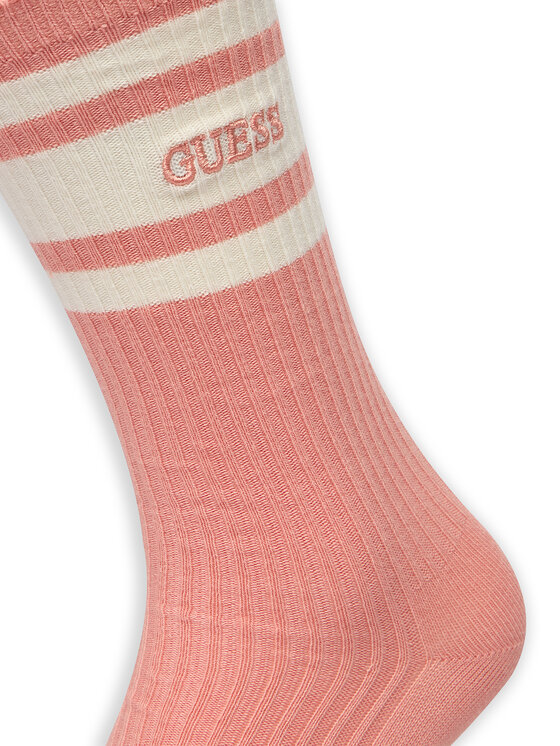 Guess Κάλτσες μακριές Guess V5YZ02 Z3O11 Ροζ