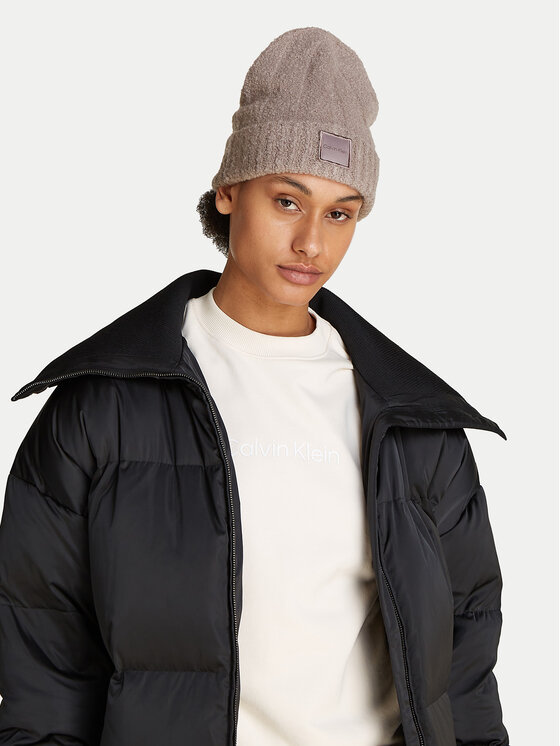 Calvin Klein Kapa Calvin Klein Modern Patch Chunky K60K612596 Bež