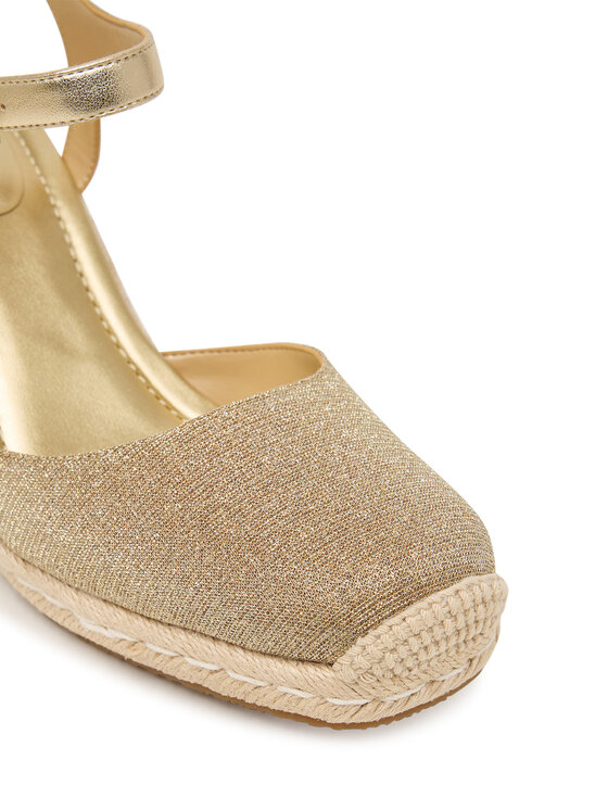 MICHAEL Michael Kors Еспадрильї MICHAEL Michael Kors Kenzie Wedge 40S6KZMS3D Бежевий