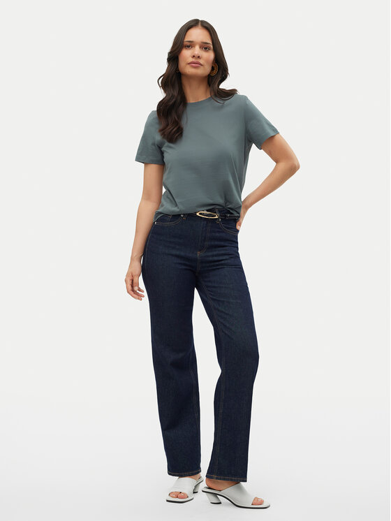 Vero Moda Vero Moda Camiseta Paulina 10316991 Verde Regular Fit