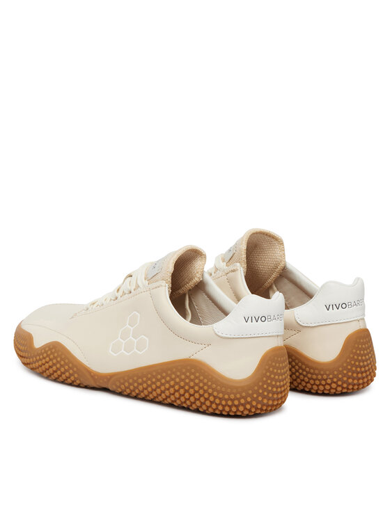 Vivo Barefoot Снікерcи Vivo Barefoot Motus Studio 205642 Кремовий