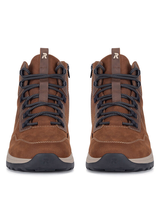Rieker Revolution Lifestyle Trzewiki Rieker Revolution Lifestyle U0172-22 Brązowy