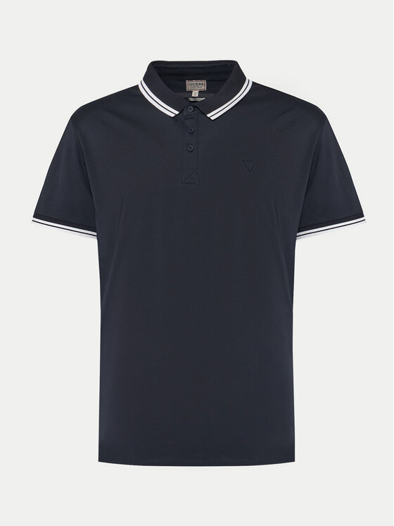 Guess Guess T-shirt M2GP34 KARS0 Blu scuro Regular Fit
