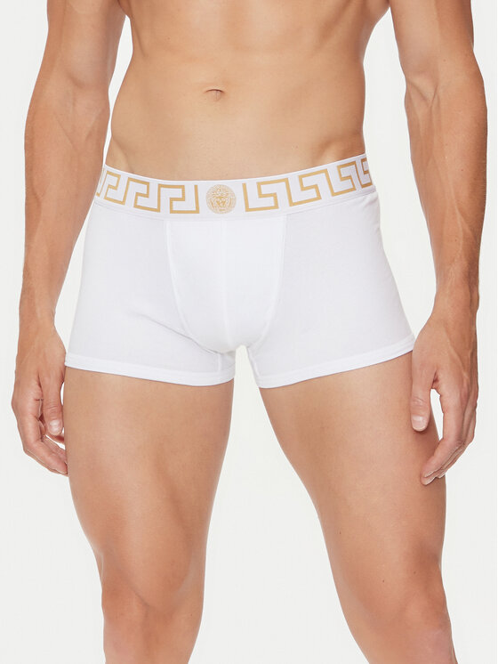 Versace Versace Set di boxer AU10181 1A10011 Bianco