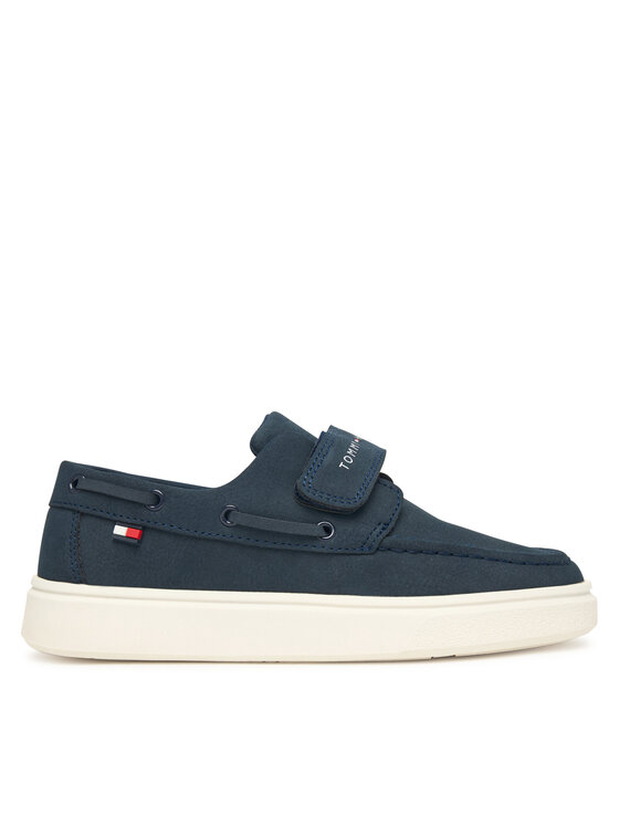 Tommy Hilfiger Īsi apavi Tommy Hilfiger Low Cut Velcro T1B4-34340-0315 S Tumši zils