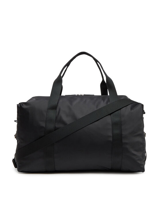Calvin Klein Torba weekendowa Calvin Klein Sleek Nylon Weekender Bag LV04D3043G Czarny