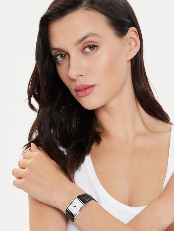 Hodinky Daniel Wellington Bound Black Crocodile DW00100697 Čierna