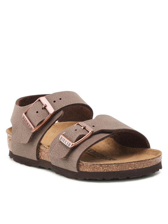 Birkenstock Босоніжки Birkenstock New York Kids Bs 87781 Коричневий