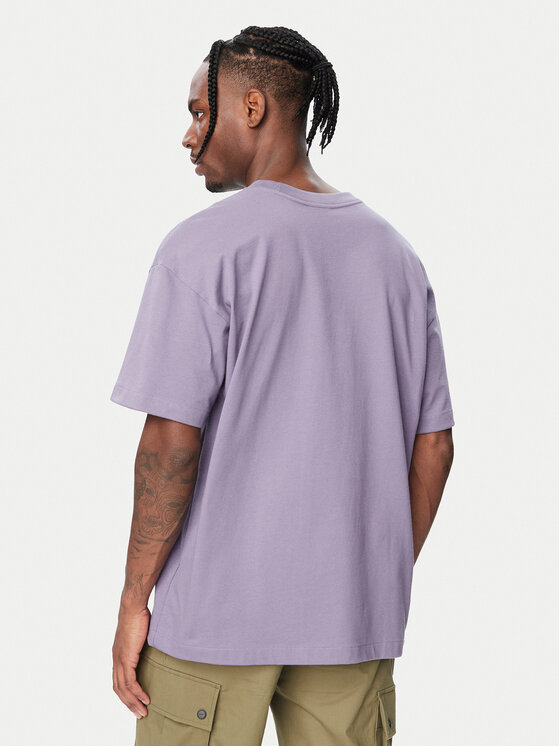 The North Face The North Face Camiseta Red Box NF0A8EG5NNK1 Morado claro Relaxed Fit