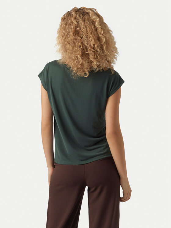 Vero Moda Vero Moda Футболка Filli 10247666 Зелений Regular Fit