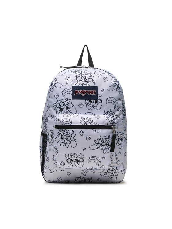 Mochila JanSport Cross Town EK0A5BAI5E91 Blanco | Zapatos.es