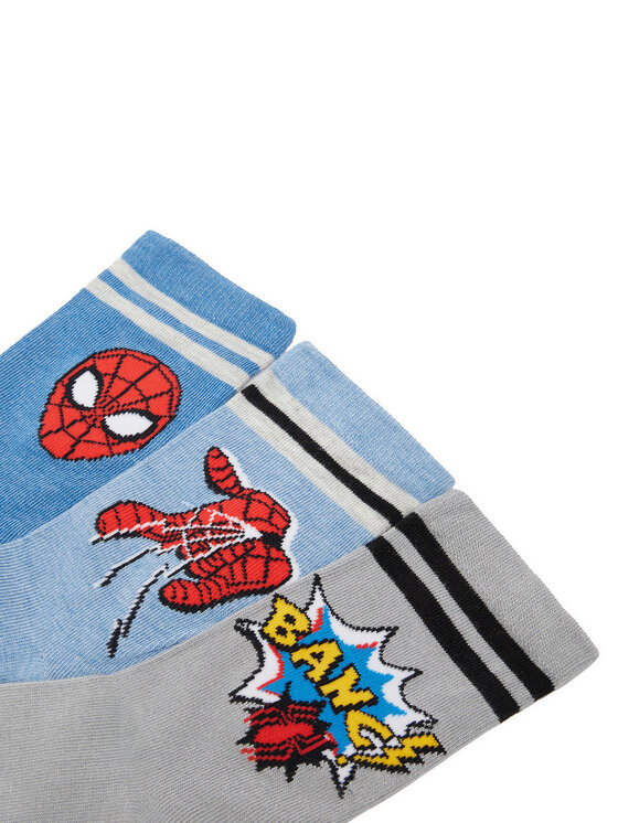 Spiderman Ultimate Dolge nogavice Spiderman Ultimate CEO-ACCCS-SS26-307SPRMV(3-PACK) Pisana