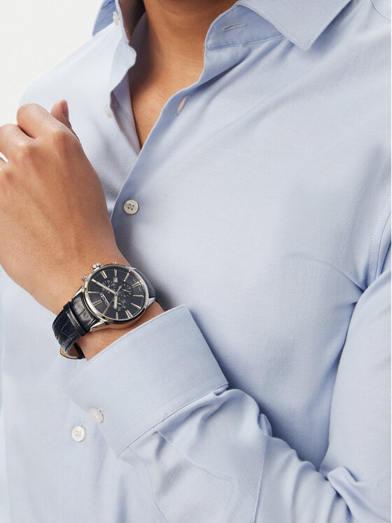 Roamer Годинник Roamer Superior Chrono 508837 41 40 05 Cиній