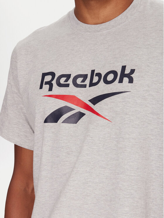 Reebok Reebok Футболка RK25158CCM Сірий Regular Fit