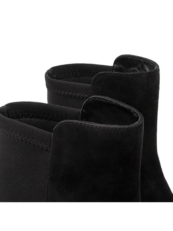 Stuart Weitzman Īsie zābaki Stuart Weitzman Soho Bootie SC723 Melns