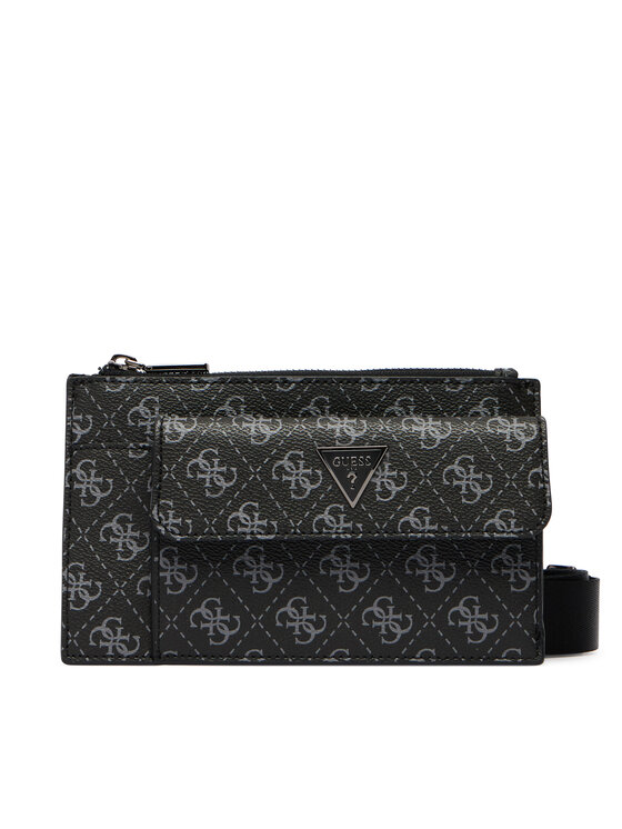 Guess Плоска сумка Guess HMMILO P6391 Чорний