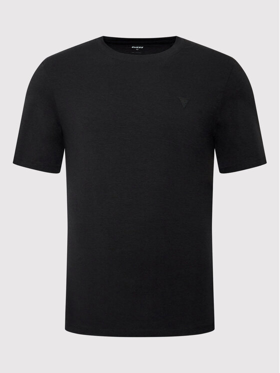 Guess Guess Marškinėliai Z2YI12 JR06K Juoda Regular Fit