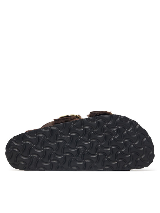 Birkenstock Klapki Birkenstock Arizona Big Buckle 1032982 Brązowy ciemny