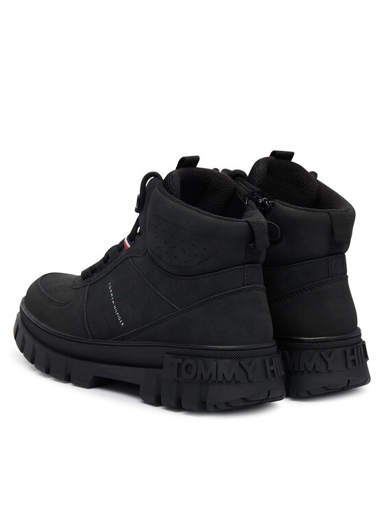 Tommy Hilfiger Ghete Tommy Hilfiger T3X5-34129-1696999 D Negru