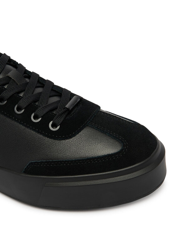 Calvin Klein Superge Calvin Klein Basket Cupsole Lup Wt Lth HM0HM02133 Črna
