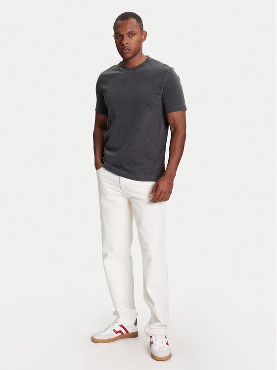 United Colors Of Benetton United Colors Of Benetton Футболка 36JGU105U Сірий Relaxed Fit