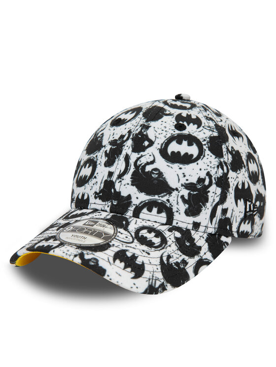 New Era Kepurė su snapeliu New Era Kids Super Aop 940 Batman 60435030 S Balta