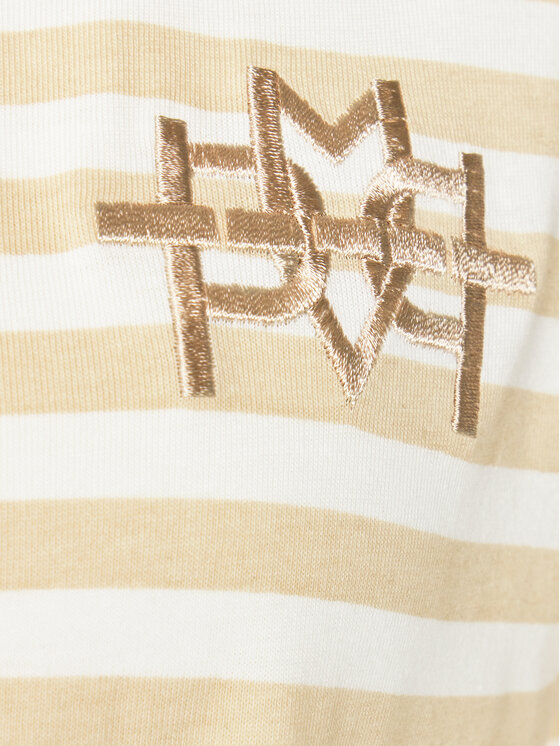 MVP Wardrobe MVP Wardrobe T-Shirt MVPE4TS110.0JE0125 Μπεζ Classic Fit