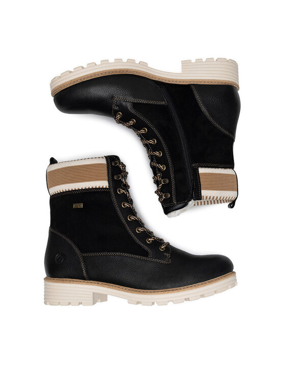 Remonte Bakancs Remonte D0W77-03 Fekete