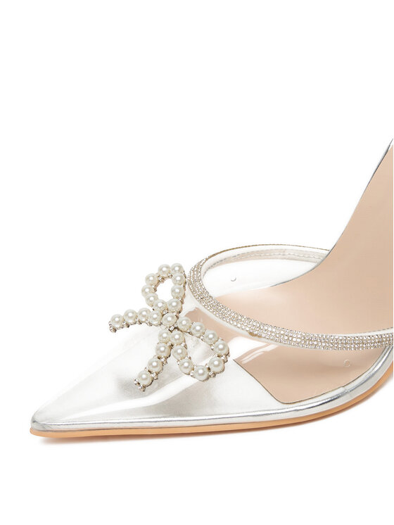 DeeZee Туфлі на шпильці DeeZee LIA SILVER RU Прозорий
