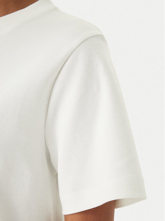 Tommy Hilfiger Tommy Hilfiger Camiseta WW0WW49646 Blanco Boxy Fit