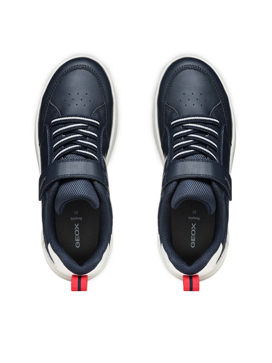 Geox Sneakersy Geox J Washiba J45LQA 5411 C4211 M Biela