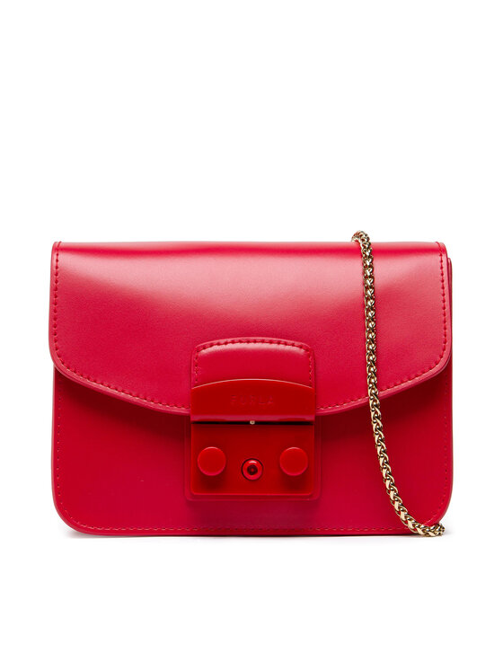 Furla Kabelka Furla Metropolis BATLEP0-VNC000-RUB00-9-001-20-BG-B Bordová