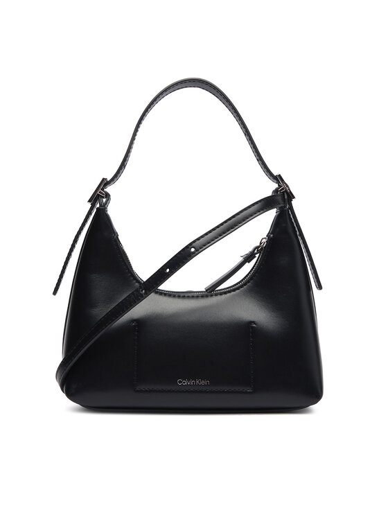 Calvin Klein Torebka Calvin Klein Emblm Hw Lthr Mini LV04F3263G Czarny