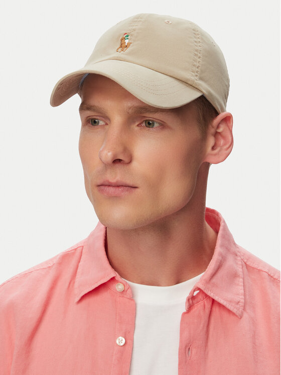 Polo Ralph Lauren Бейсболка Polo Ralph Lauren Classic Sport Cap 710834737013 Бежевий